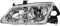 Scheinwerfer links für Almera N16 Bj. 2000-09/2002 weiß