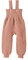 disana Strick-TRÄGERHOSE Neugeborene & Kleinkind – 100% Bio-Merino – atmungsaktiv, warm Unisex Gr. 50 – 104 - nachhaltig & fair – mit hohem Bund - Made in Germany | Rosé Gr. 98-104