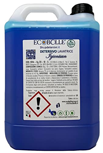 ECOBOLLE Igienizzante - Detersivo Per Lavatrice (20KG)
