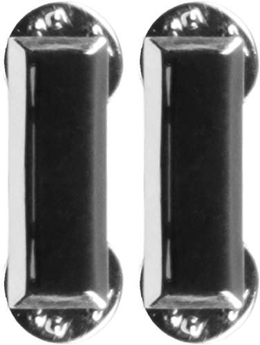 normani US Rangabzeichen aus Metall mit Nadelverschluss in verschiedenen Ausführungen Farbe First Lieutenant