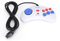Socobeta Gamepad Handheld Game Controller 16-Bit-tragbarer 9-Pin-Gamepad-Multifunktions-Gaming-Controller [video game]