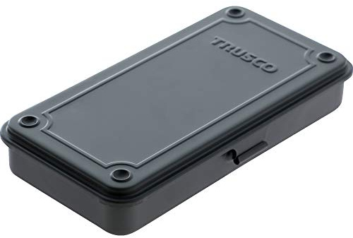 TRUSCO T-19DG Trunk Tool Box, 80.9 x 4.3 x 1.3 inches (203 x 109 x 35 cm), Arsenal Gray