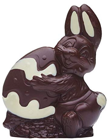 10x 80 gr. Schokohase mit Ei/Osterhase/Schokolade/Oster-Schokolade/verschiedene Figuren zur Auswahl/Ostern
