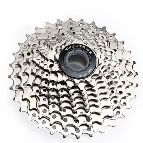 Mountainbike-Kassette 8/9/10/11/12/13 Gang 11-30T/11-32T/11-34T/11-36T/11-40T/11-42T/11-46T/11-50T/11-52T MTB Mountainbike Fahrrad Kassette (9-fach 1-32T)