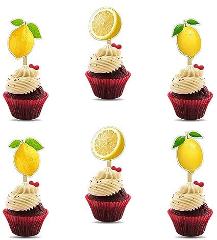Seyal® Lemon Cupcake Topper