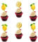 Seyal® Lemon Cupcake Topper