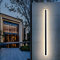 ZTWLEED LED Wandleuchte Aussen,21W Aussenlampe Wand IP65 Wasserdicht Naturweiß 4000K Außenwandleuchten,Lange Villa Wandleuchte Schwarz für Gärten Villa Korridor Terrassenbeleuchtung,100CM