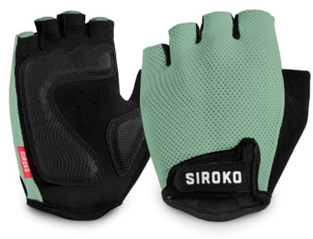 SIROKO - Fahrradhandschuhe Aero Green - M - Grün