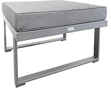 LC Garden »Bondino« Living Loungetisch Silber 70x70x48cm Aluminium