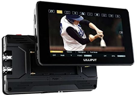 LILLIPUT HT5S 5 pollici Touch Screen Camera Monitor con risoluzione HDMI 2.0 e 3G-SDI 1920 x 1080 Full HD