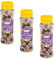 Günthart BackDecor 3 x Streudekor Schokoplätzchen mit bunten Nonpareilles, in der praktischen 95g Dose, 3er Pack (285 gr)