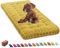 Outdoor Bankauflage 10cm Dicke 1/2/3-Sitzer Bankkissen 90x40/100x40/120x40/150x50/160x40/160x50/110x60 Bankauflage für Garten Terrasse Schaukel Bankkissen Sofa Boden Sitzkissen(Color:A,Size:160*40cm/6