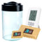 Weedness Fermentier-Set Grow Basic Hygro Pack Einmachglas - Kräuter Trocknen Ernte Anbau Indoor Outdoor Erntehelfer