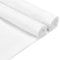 NBEADS 6 Stück Weißer Baumwollstoff, Natürlicher Baumwoll-Popeline-Stoff Ungebleichter Musselin-Stoff Weiche Stickerei Musselin Quilting Stoff Material für Nähen Material Kleidung Stoff, 100x90cm