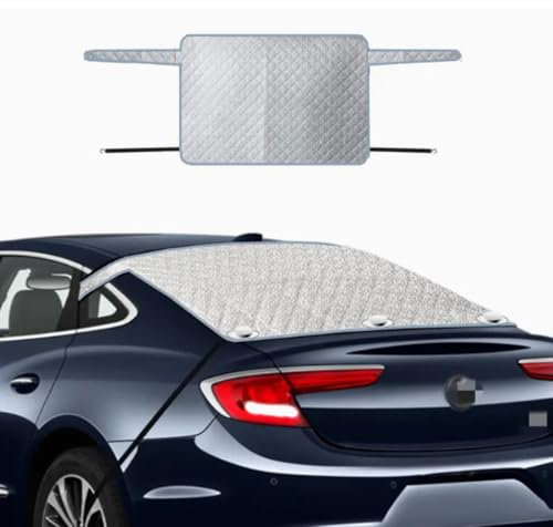 BSWNSJZT Auto-Heckscheibenabdeckung mit 3 Magnet für Mazda CX-3 2018-2025, 140x80cm Heckscheibe Scheibenabdeckung Winter ZubehöR