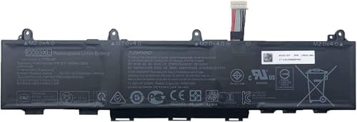 LETRLYK Batterie CC03XL pour ordinateur portable HP EliteBook 830 G7 835 G7 840 G7 845 G7 845 G7 830 G8 835 G8 840 G8 845 G8 Série HSTNN-DB9Q 11,55 V 53 Wh