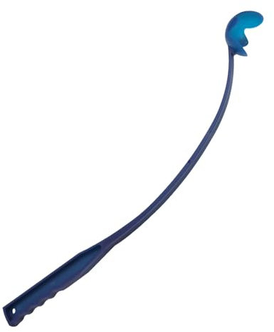 95sCloud-1 Ballschleuder für Hund,Tennisball, Ballblaster, Wurfspiel für Haustiere, Welpenspielzeug, Dog Ballwurfschleuder Apportierspielzeug, Aufnehmen und Werfen, Spielaktivität im Freien (Blue)