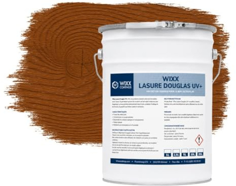 Wixx Lasure Douglas UV+ - Chêne foncé - 10L