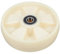 Ciieeo Roulettes Rotatives Roulettes Rouleaux D'entrée Rouleaux De Transpalette Roues De Transpalette Manuel Roue Pour Palette Beige Nylon