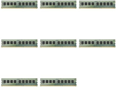 Janasiba 8X Memoria 8GB RAM 2RX8 1.35V DDR3 PC3L-12800e 1600MHz 240 Pin ECC RAM Buffer per Workstation Server