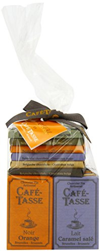 Café Tasse Tüte mit 10 Verschiedenen Sorten Mini-Tafeln 180 g, 2er Pack (2 x 180 g)