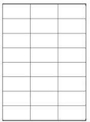 100 Blatt weiße Etiketten ohne Rand, Laser, Tintenstrahl, Kopierer, 70 x 37 mm, Megastar LP4MS-7037