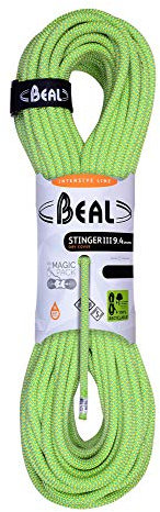 Beal Unisex – Erwachsene Stinger III Kletterseil, braun, 80m