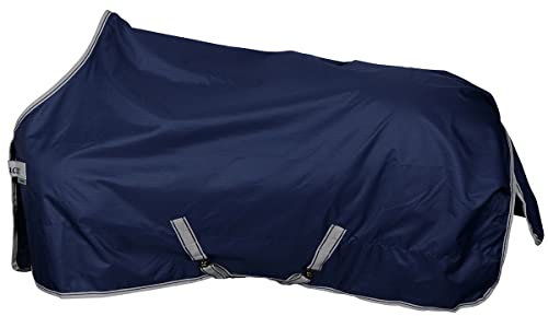 Bucas Freedom Turnout 120 Pferdedecke 300g, Navy/Silber