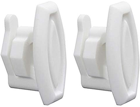 Repairwares - Clip de tope de tapa deslizante para lavaplatos WD12X10304 WD12X0344 1556527 AP4484666 WD12X344 WD12X10238 WD30X0097 WD30X97 (paquete de 2)