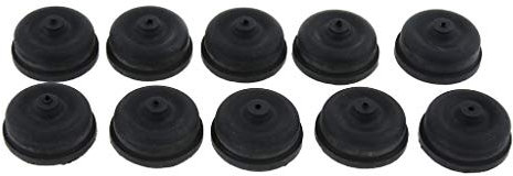 SM SunniMix 10pcs Rubber Cup Parts Diaphragm Air Pump, Black, 1