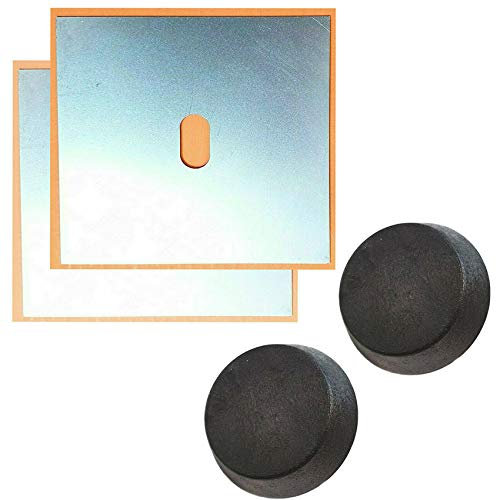 für 3er E36 Aufnahme Hebebühne Wagenheberaufnahme 2x Gummiblock Adapter 2x Schweißblech 155x155x1.5mm