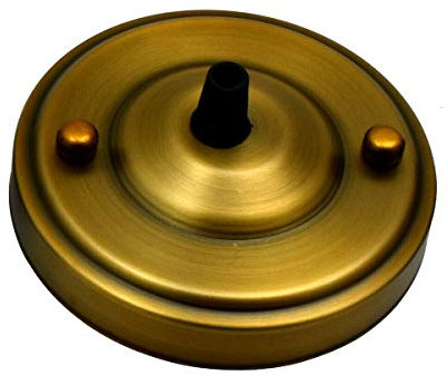 DC VOLTAGE Vintage Lighting UK Ceiling Rose Fitting Plate Light Fitting Chandelier 108mm