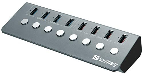 Sandberg USB 3.0 Hub 4xDaten 4xLadung