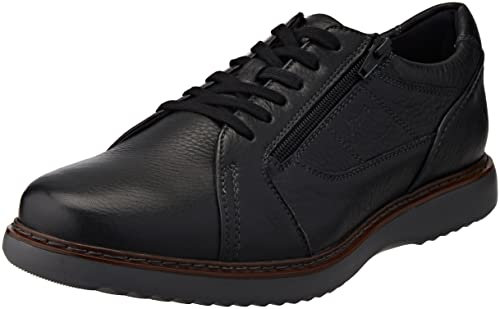 Sioux Herren Uras Sneaker, Schwarz, 43 EU