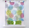 Raffrollo mit Kreis-Motiven Druck Design Rollos Voile Transparent Vorhang (BxH 80x140cm, Bunt mit Schlaufen)
