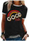 WIEIYM T Shirt Damen Good Vibes T-Shirt Kurzarm Rundhals Sommer Baumwollmischung Tshirt Tops(Schwarz,L)