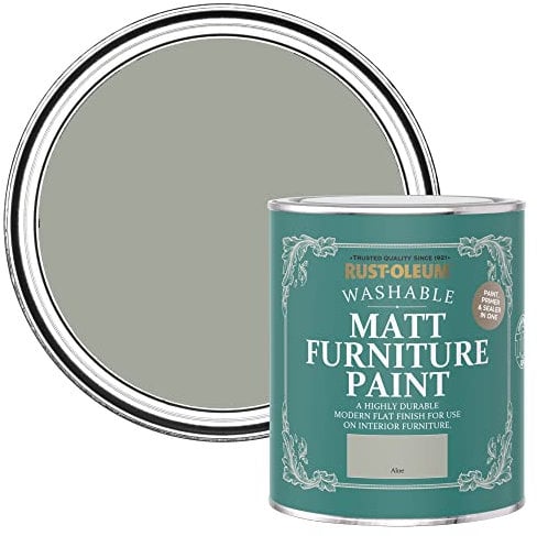 Rust-Oleum light Green Furniture Paint in Matt Finish - Aloe 750ml