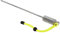 Uxsiya Plongée Homard Pointeur, Facile à Tenir Plongée Homard Bruit sous-Marin Shaker Bruit Maker Léger Pratique pour La Plongée(Jaune)