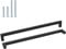 Goldenwarm 5-Pack Black Cabinet Handle - Bathroom, Kitchen, Cupboard, Wardrobe Door Handle LSJ12BK458 - Cabinet Hardware 458mm