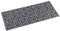 Versa Urbana Alfombra de Cocina o Baño Vinílica, Alfombrilla Antideslizante hidráulica, Medidas (Al x L x An) 2 x 50 x 120 cm, Poliéster, Color Gris y blanco