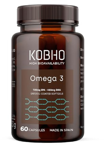 Omegatex® Omega-3 2000 mg EPA/DHA – Hochdosiert – Ohne Fischgeschmack – 60 Kapseln – IFOS-zertifiziert
