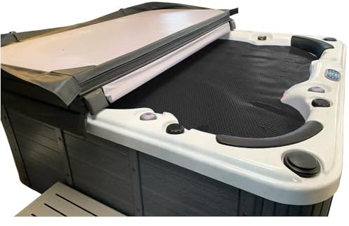 Premier Blue 2m x 2m. Thermal Floating Spa Bubble Blanket Hot Tub Cover 400 Micron