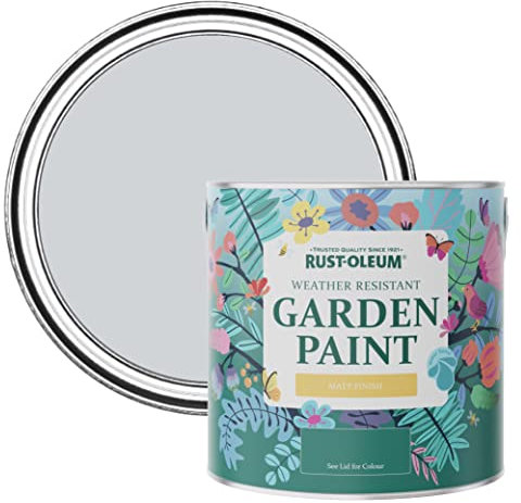 Rust-Oleum Purple Mould-Resistant Garden Paint In Matt Finish - Lilac Rhapsody 2.5L
