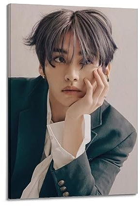 Stray Kids Poster Lee Know 7 Dekorative Leinwand Wand & Kunstbild Gemälde 20 x 30 cm