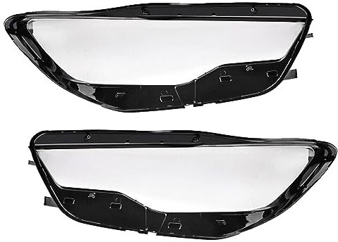 LOKORI Auto Front Scheinwerfer Glas Scheinwerfer transparent lampenschirm Lampe Shell Scheinwerfer Abdeckung für Audi A6 C7 2013-2015,C-Left and Right