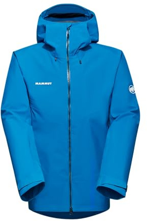 Mammut Crater IV HS Kapuzenjacke Herren, Gletscherblau, S