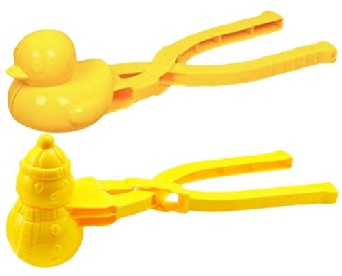 AMZLORD Bento-Zubehör, DIY-Schneeball-Maker, Reisbällchenform mit Griff, Winter-Schneespielzeug, niedlicher Tier-Reisformer for Kinder und Erwachsene