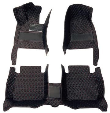 Auto Fußmatten, für Mitsubishi Eclipse Cross PHEV HYBRID 2021 LHD All Inclusive Stil Wasserdichtes Anti Rutsch Tragen Leder Automatten Innenraum Zubehör,A