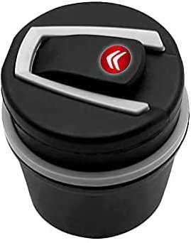 Auto Aschenbecher für Citroen C1 C2 C3 C4 C5, Tragbare Aschenbecher,Auto Aschenbecher mit Deckel,Auto Aschenbecher mit Licht,für Autos,Haus,Büro,Outdoor Camping