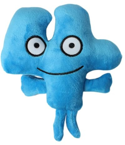 Plüschkissen Battle for Dream Island: Böses Blatt/Verlierer/Lutscher/grünes Gras/Kuchen/Stein/Gelee-Spielfigur, Wurfkissen, bfdi Plüschfigur, Kissen, Heimdekoration, Sofa-Dekoration, 15–25 cm